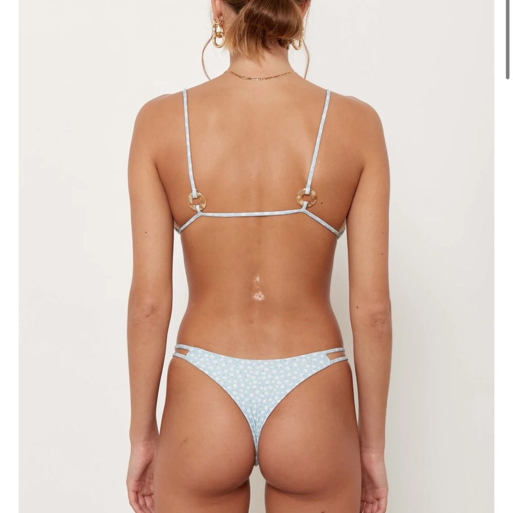 Aila Blue Tangiers Margarita Bikini Floral Blue - Picture 3 of 8